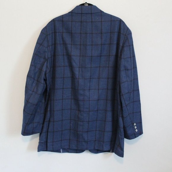 Peter Millar Plaid Soft Wool Blazer H11183 - Picture 7 of 10